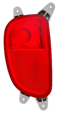 Rear Fog Light ABAKUS 223-4009L-LD-UE