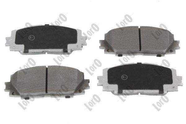 Brake Pad Set, disc brake ABAKUS 231-01-029