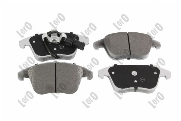 Brake Pad Set, disc brake ABAKUS 231-01-030