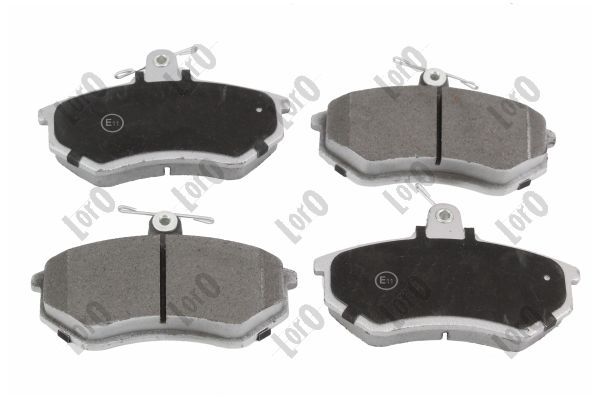 Brake Pad Set, disc brake ABAKUS 231-01-038