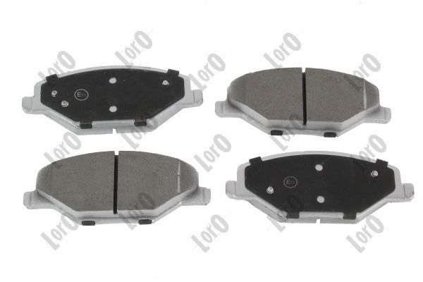 Brake Pad Set, disc brake ABAKUS 231-01-040