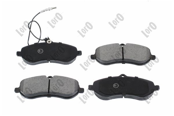 Brake Pad Set, disc brake ABAKUS 231-01-044