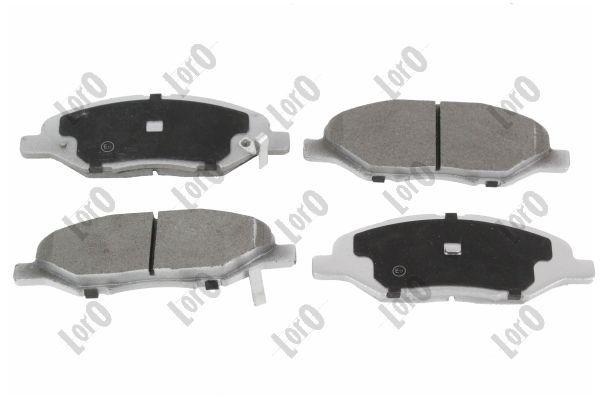 Brake Pad Set, disc brake ABAKUS 231-01-047