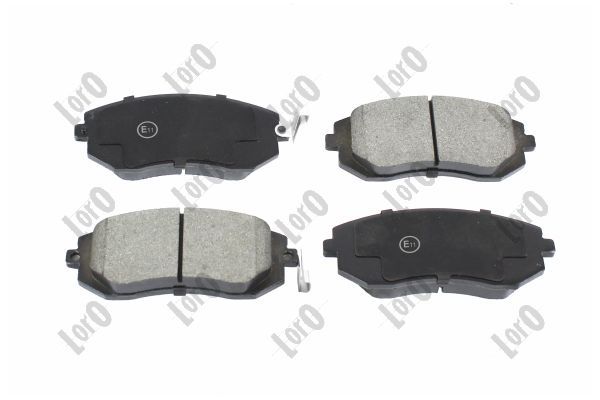 Brake Pad Set, disc brake ABAKUS 231-01-053