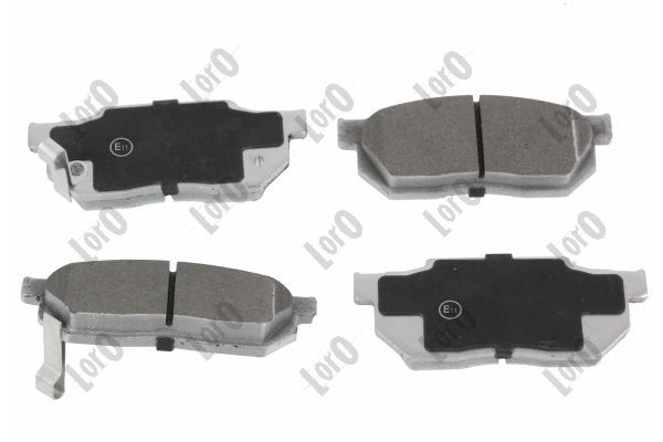 Brake Pad Set, disc brake ABAKUS 231-01-056