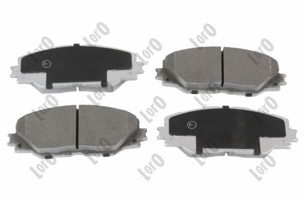 Brake Pad Set, disc brake ABAKUS 231-01-075