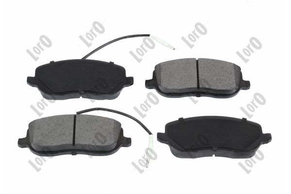 Brake Pad Set, disc brake ABAKUS 231-01-091