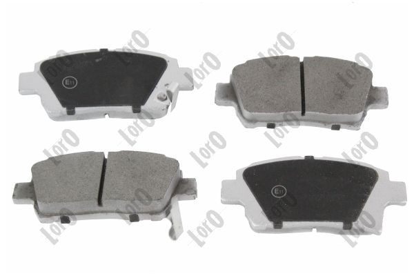 Brake Pad Set, disc brake ABAKUS 231-01-092
