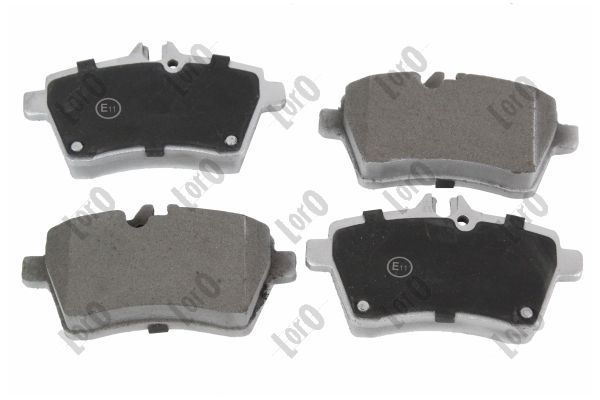 Brake Pad Set, disc brake ABAKUS 231-01-116