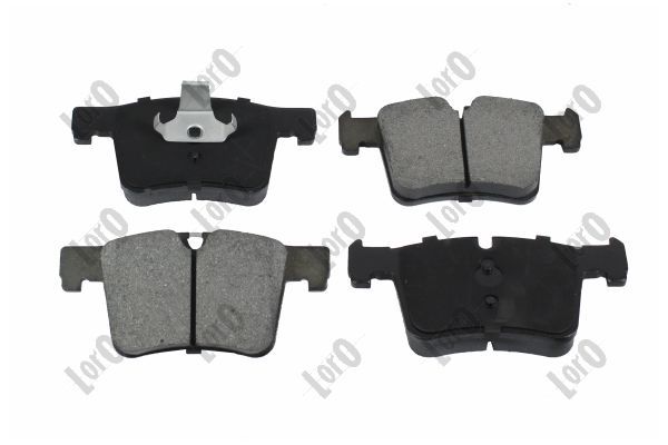 Brake Pad Set, disc brake ABAKUS 231-01-123