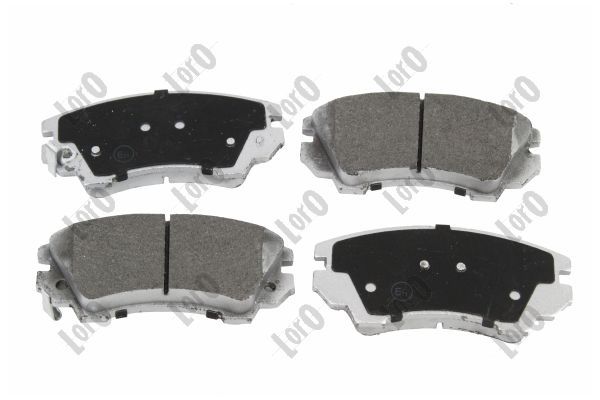 Brake Pad Set, disc brake ABAKUS 231-01-151