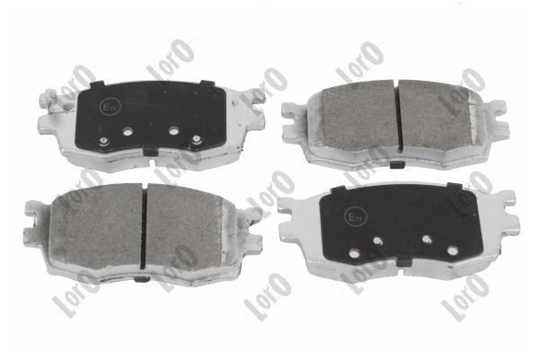 Brake Pad Set, disc brake ABAKUS 231-01-153