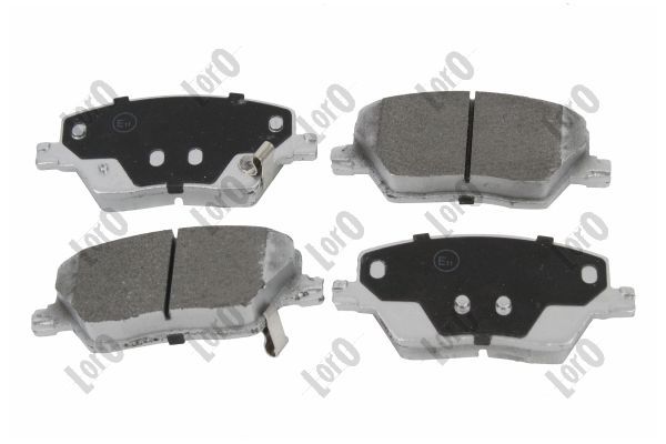 Brake Pad Set, disc brake ABAKUS 231-01-198