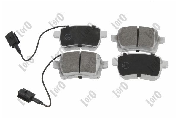 Brake Pad Set, disc brake ABAKUS 231-01-265