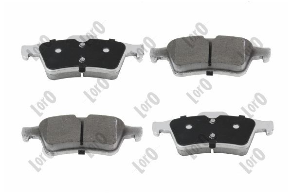 Brake Pad Set, disc brake ABAKUS 231-02-004