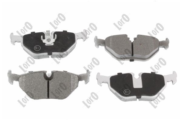 Brake Pad Set, disc brake ABAKUS 231-02-015