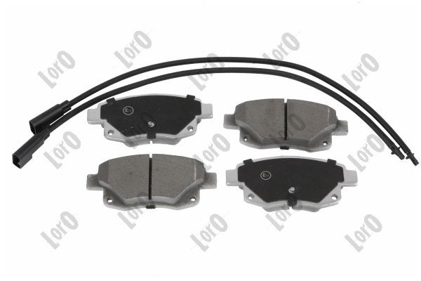 Brake Pad Set, disc brake ABAKUS 231-02-027