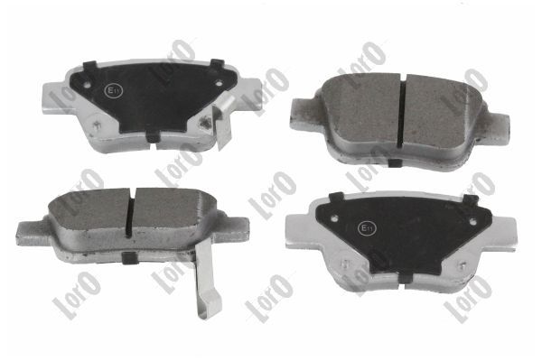 Brake Pad Set, disc brake ABAKUS 231-02-033