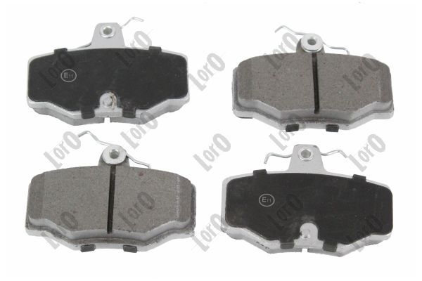 Brake Pad Set, disc brake ABAKUS 231-02-037