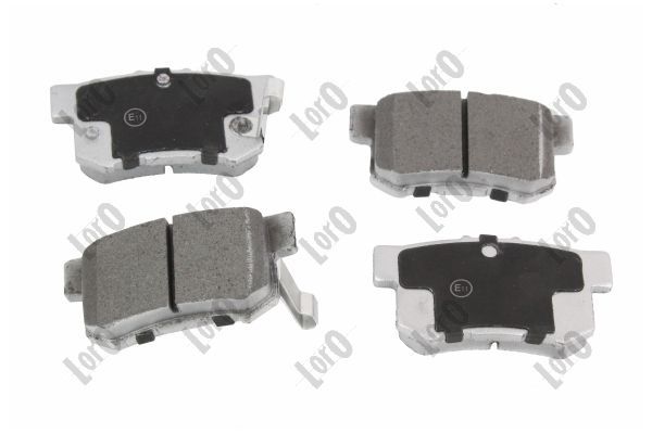 Brake Pad Set, disc brake ABAKUS 231-02-044