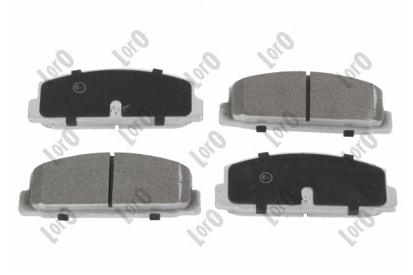 Brake Pad Set, disc brake ABAKUS 231-02-045