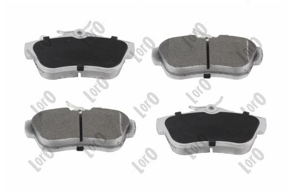 Brake Pad Set, disc brake ABAKUS 231-02-065