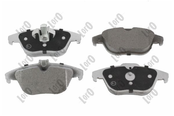 Brake Pad Set, disc brake ABAKUS 231-02-069