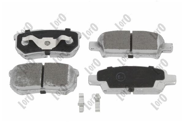 Brake Pad Set, disc brake ABAKUS 231-02-090