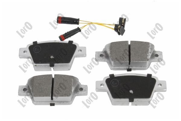 Brake Pad Set, disc brake ABAKUS 231-02-130