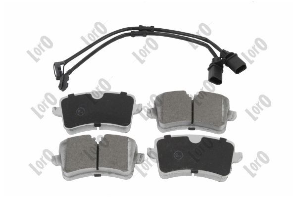 Brake Pad Set, disc brake ABAKUS 231-02-143