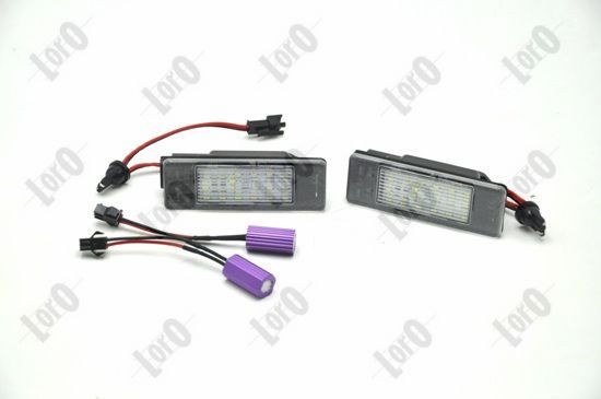 Valstybinio numerio apšvietimas ABAKUS L54-210-0002LED