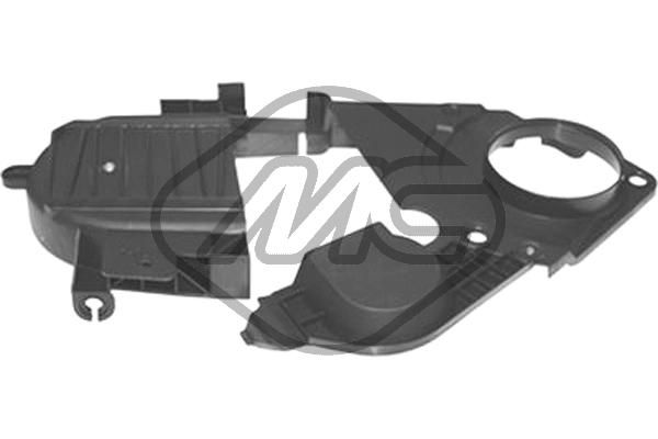 Cover, timing belt Metalcaucho 03872