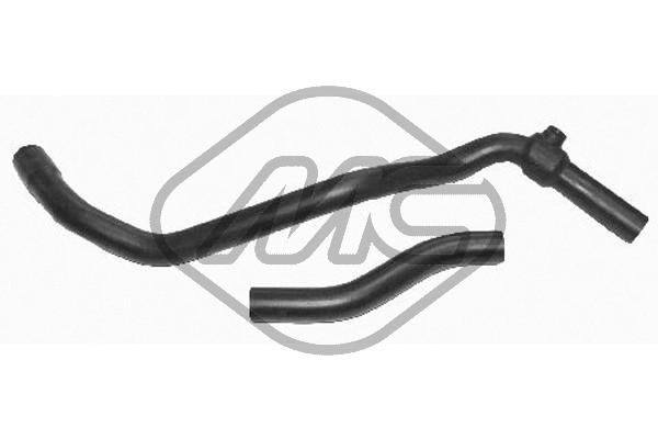 Hose, heat exchanger (heating) Metalcaucho 09020