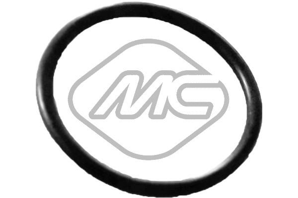 Gasket, coolant pipe Metalcaucho 39350