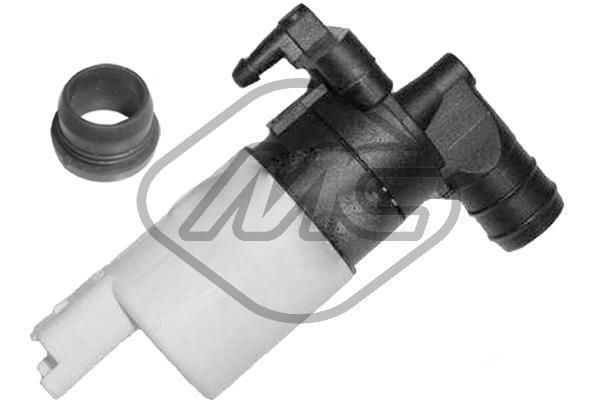 Washer Fluid Pump, window cleaning Metalcaucho 02072