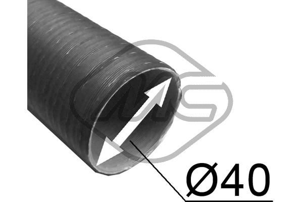 Hose, air supply Metalcaucho 02204