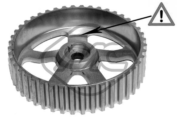 Gear/Sprocket, camshaft Metalcaucho 05102