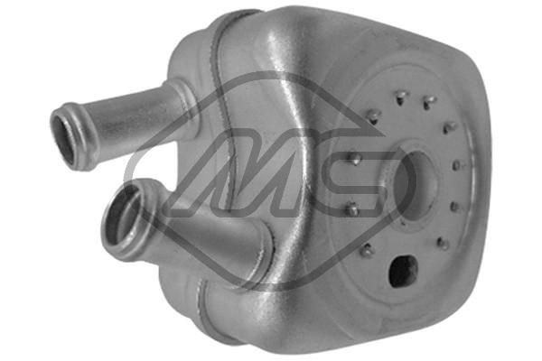 Oil Cooler, engine oil Metalcaucho 05380