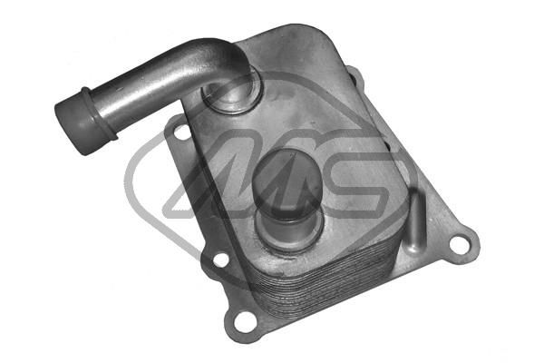 Oil Cooler, engine oil Metalcaucho 06159