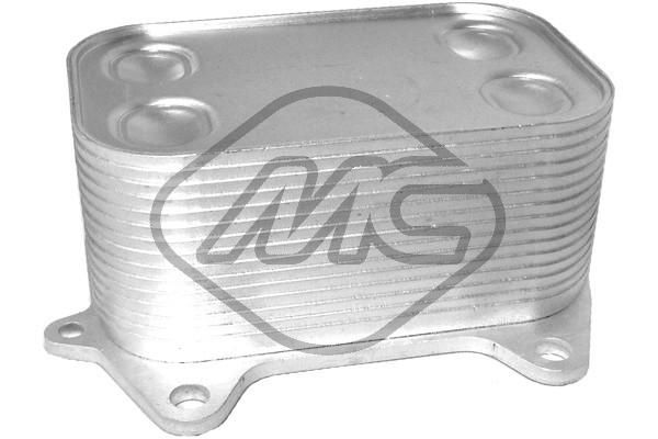 Oil Cooler, engine oil Metalcaucho 06339