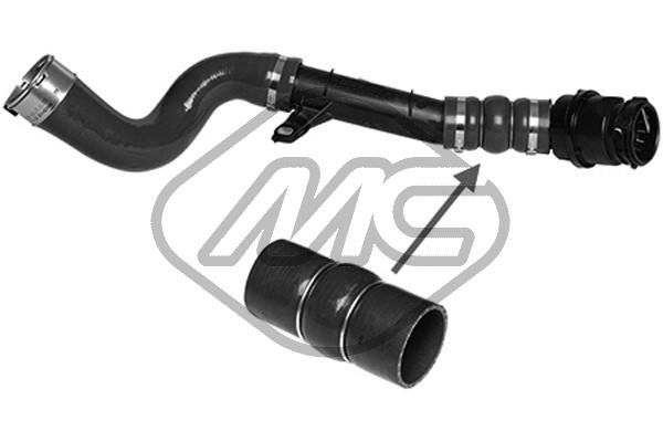 Charge Air Hose Metalcaucho 09977