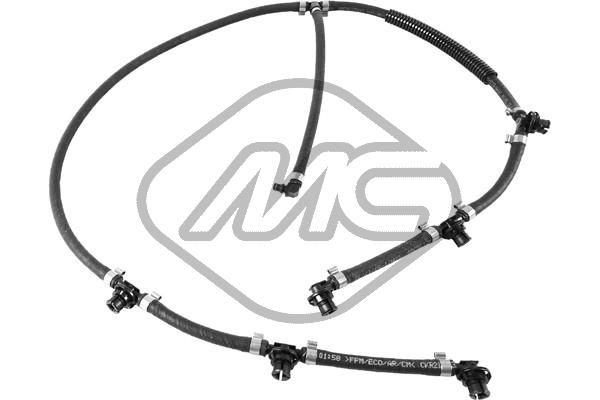 Hose, fuel overflow Metalcaucho 33003