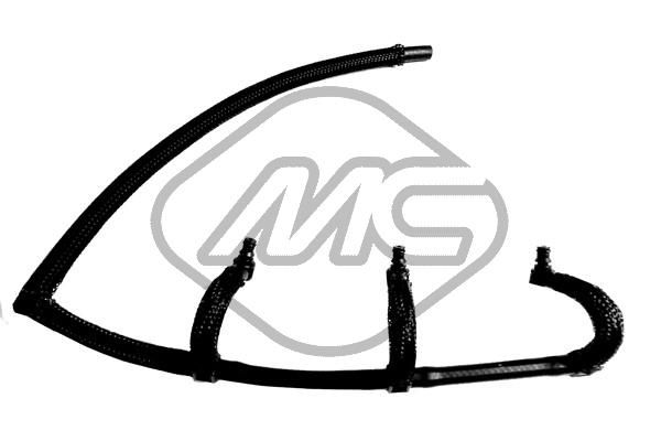 Hose, fuel overflow Metalcaucho 92112