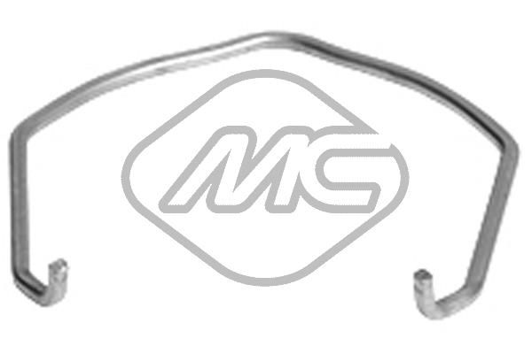 Fastening Clamp, charge air hose Metalcaucho 98721