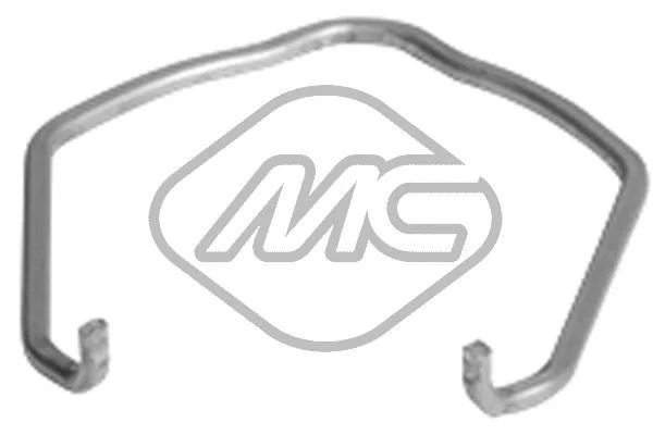 Fastening Clamp, charge air hose Metalcaucho 98723