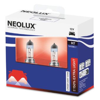 Лампа розжарювання, фара дальнього світла NEOLUX® N499EL1-2SCB