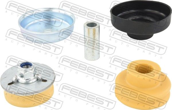 Repair Kit, suspension strut support mount FEBEST BMSS-E90R-KIT