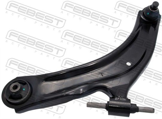 Control/Trailing Arm, wheel suspension FEBEST 0224-J10LH