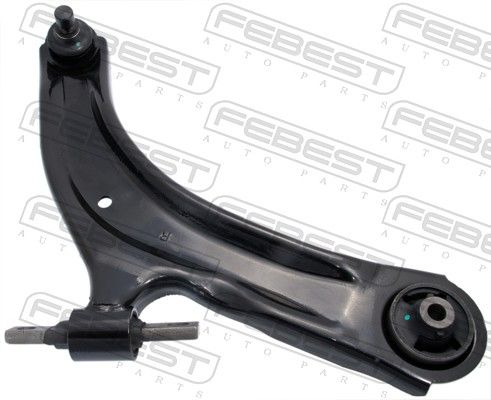 Control/Trailing Arm, wheel suspension FEBEST 0224-J10RH