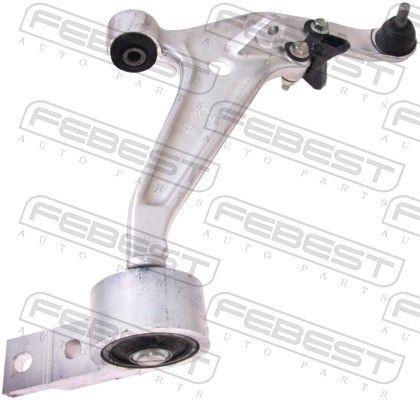 Control/Trailing Arm, wheel suspension FEBEST 0224-T30RH